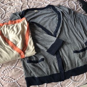 J crew cotton cardigan